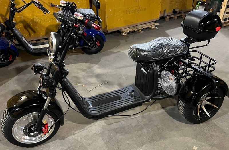 Электробайк Citycoco Pro Trike 3000 Lux Электробайк Citycoco Pro Trike 3000 Lux