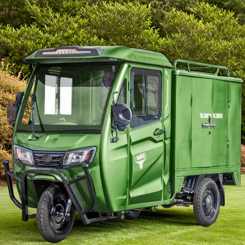 Грузовой электротрицикл Rutrike КАРГО Кабина Дуал