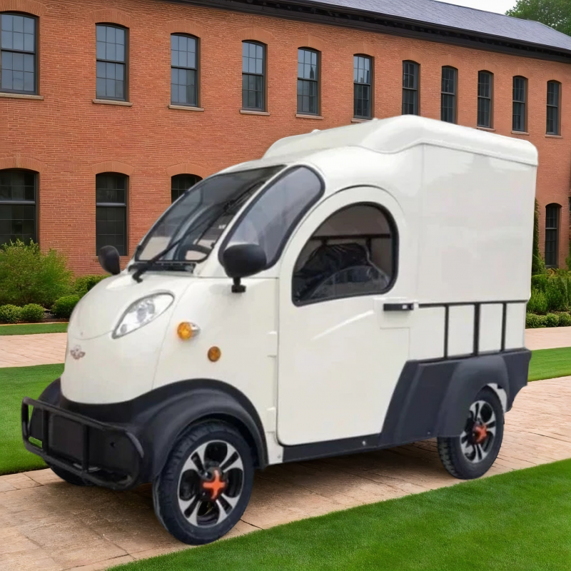 Электротрицикл грузовой GreenCamel Тендер X1200 Квадро (72V 2500W) кабина, BOX, понижающая Электротрицикл грузовой GreenCamel Тендер X1200 Квадро (72V 2500W) кабина, BOX, понижающая